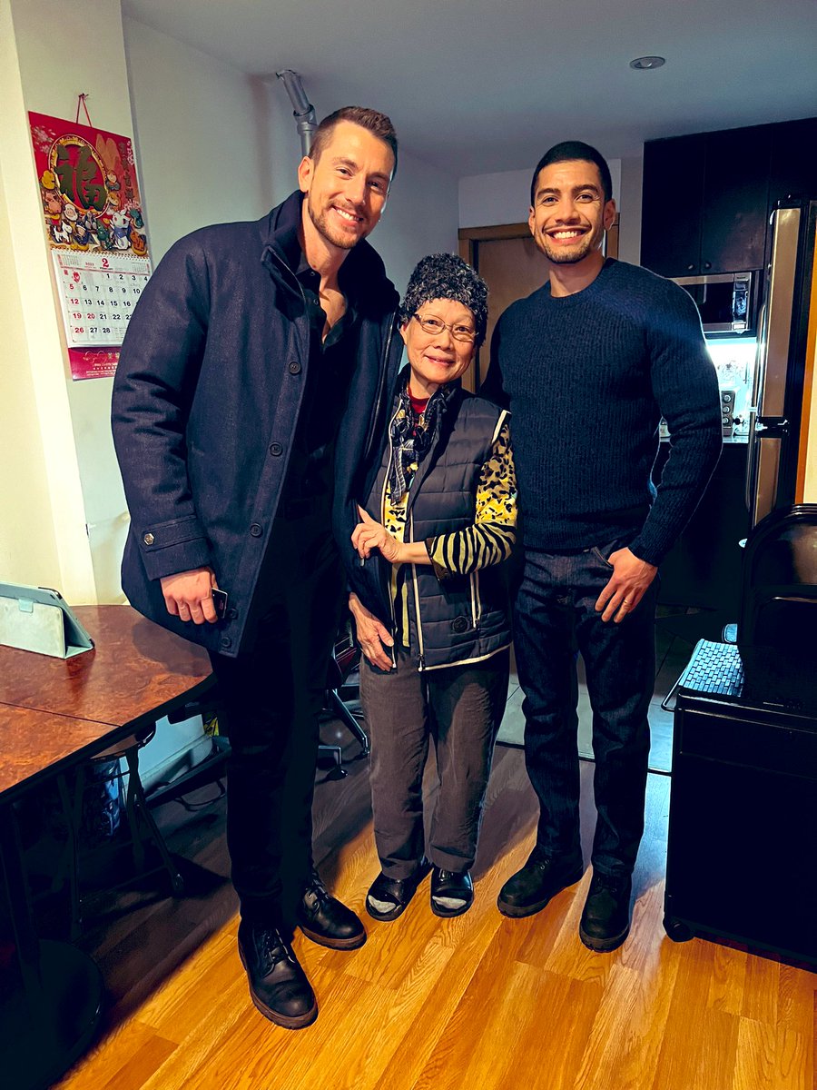 Brent and I are on location this episode. This is Susan, she allowed us into her home so we can change for a scene. She’s lived in NYC for over 60 years from Hong Kong. Incredible legacy she’s built for herself and family. She’s seen a lot change in her life. ❤️✨ #LawAndOrderOC