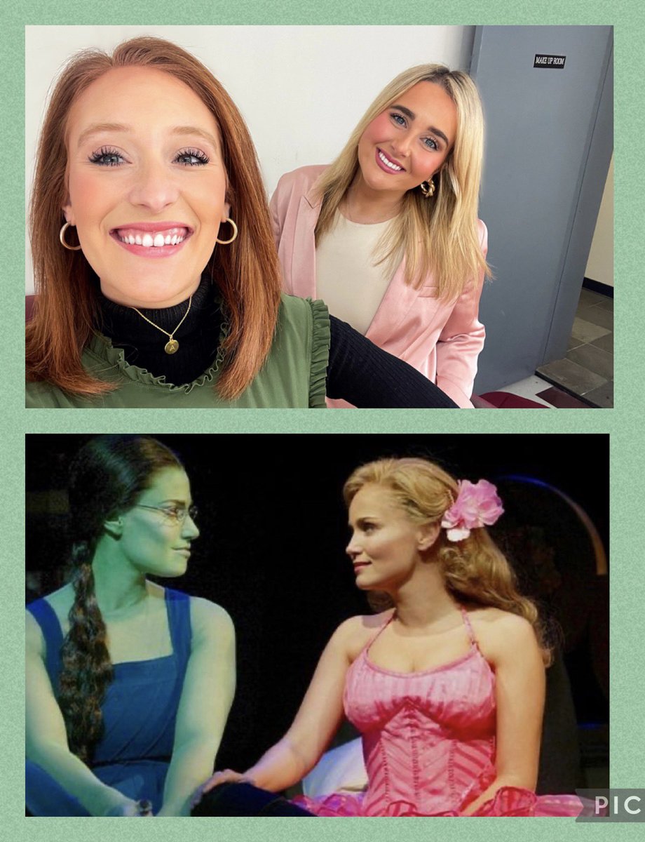 AddisonAlbertTV's tweet photo. Feeling a bit like Alpheba and Glinda! ππ
@ChloeWTOV9 and I LOVE the musical Wicked! Maybe next time we will break out in song! πΆ #News9 #SunriseSquad #womeninmedia #PennStateGrad https://t.co/BTqDL0sbVW