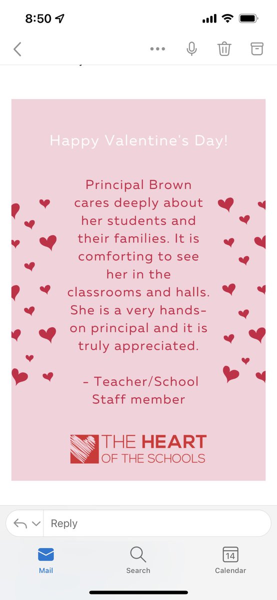 ImTHATPrincipal's tweet photo. Thanks @KevinLeary7 for this special Valentine! 🫶🏽 💜 V-Day is everyday day at The City School with the County feel! ✌🏽✌🏽#Ohana226 @PlaceTos @John_L_Davis_Jr https://t.co/kk8HBeCHPD