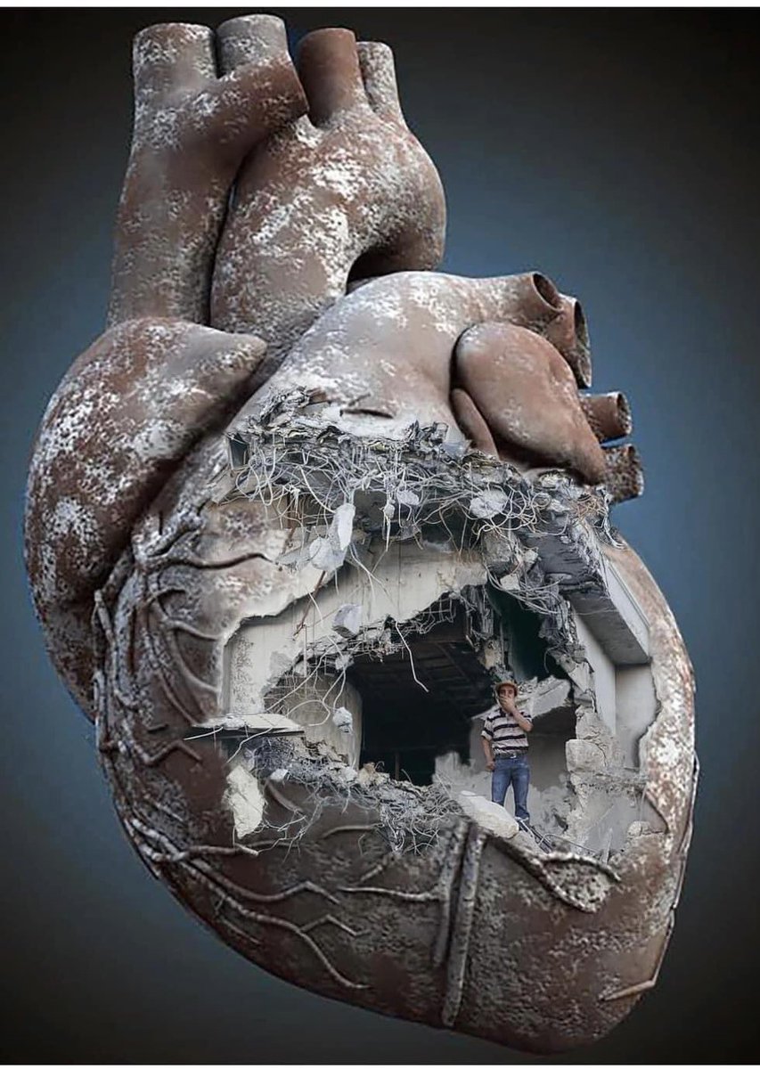 Paramparça
Harap
Bitik
Çaresiz
Yüreğime saplandı bu tarifsiz acı 
Yaktı yıktı viran eyledi beni…
Hepimizin olduğu gibi…

İşte tam da bu haldeyim…

#deprem