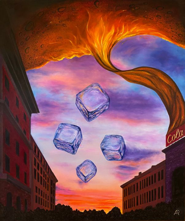 Art of the Day: "Cola in fire ". Buy at: ArtPal.com/ryashin?i=1410…