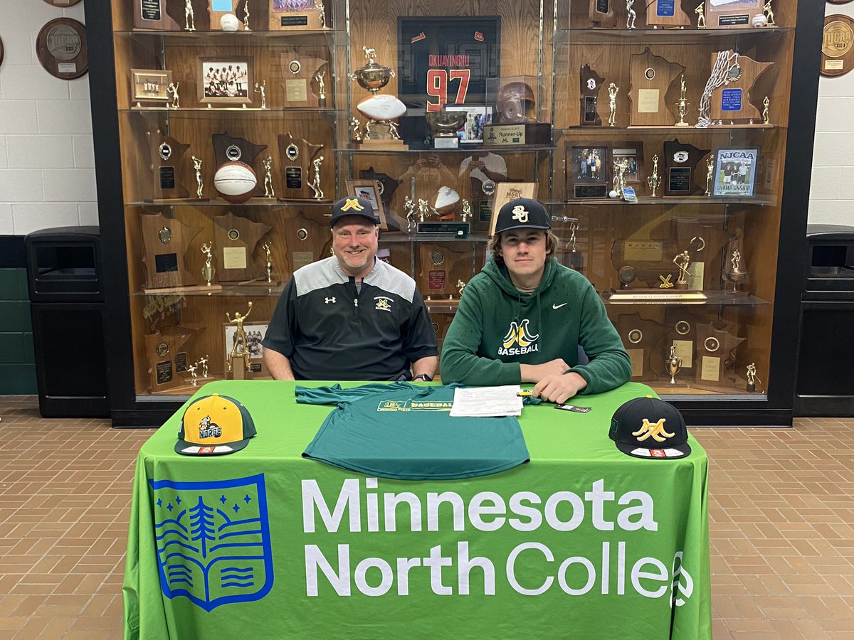 Congratulations to Brandon Lind on signing to play at Bemidji State University next year! #GoNorse!
