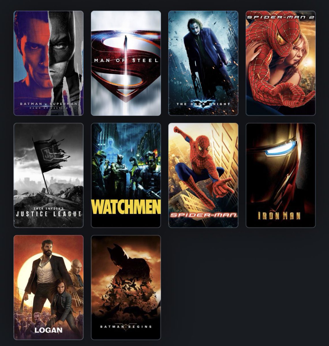 UsUnitedJustice's tweet photo. My top 10 CBMs of all time https://t.co/j3SidXtEBS