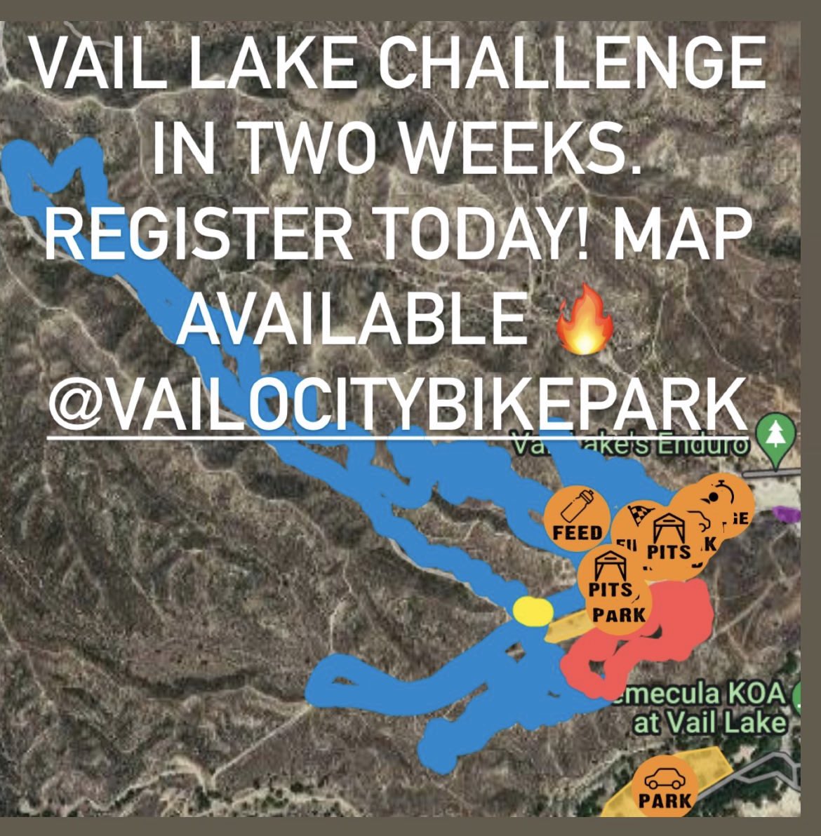 Vail Lake Challenge only two weeks away! google.com/maps/d/viewer?…