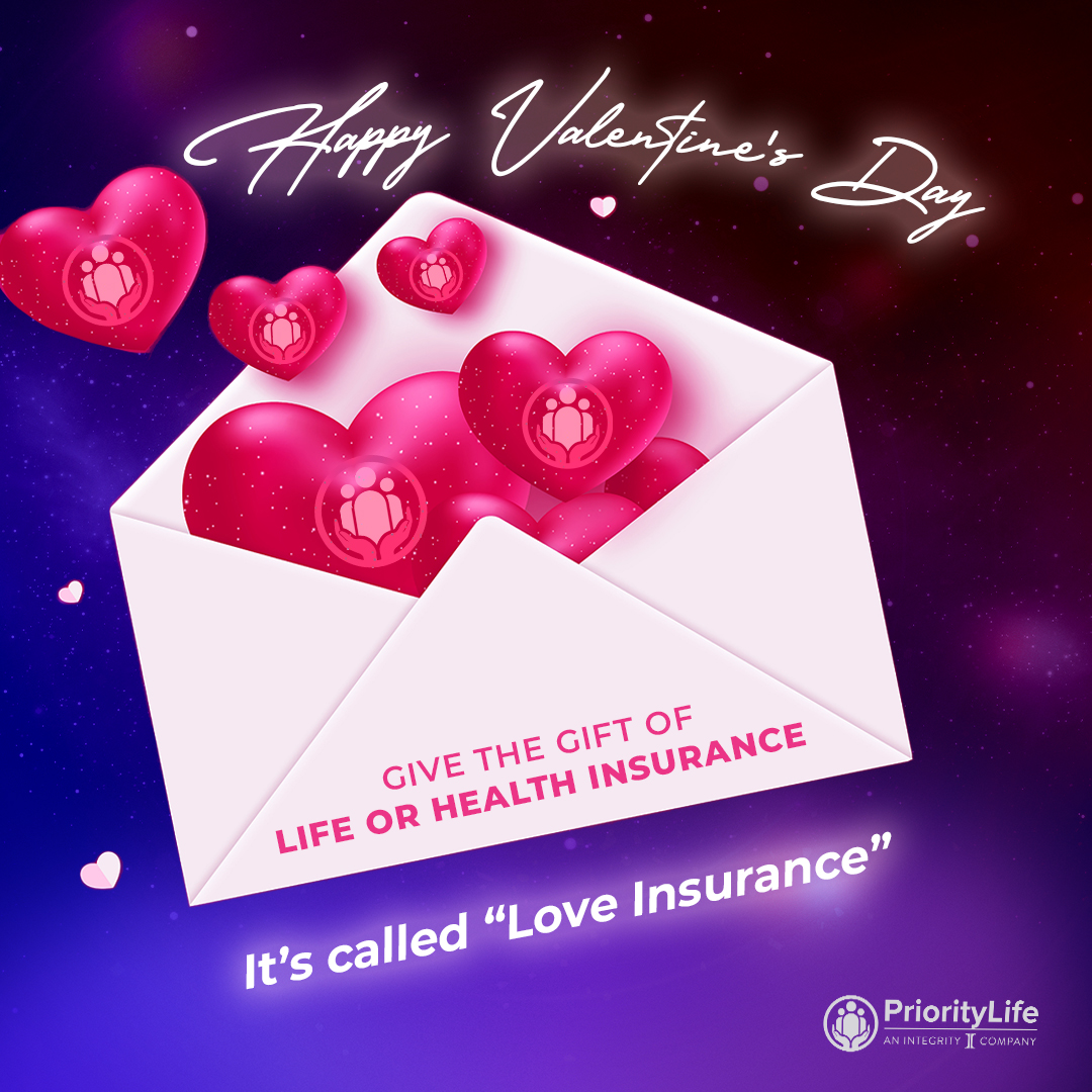 Happy Valentine's Day, everyone! 💕
.
Gift the gift of Insurance: PriorityLifeGroup.com
.
#valentinesdaygift #giftideas #insurance 
#lifeinsurance #healthinsurance