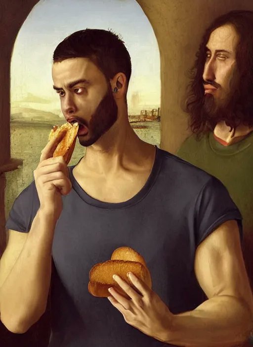 ItsCymbal's tweet photo. dios pero k bien salgo (soy el del fondo) #AIart https://t.co/X4bz9dtRmY
