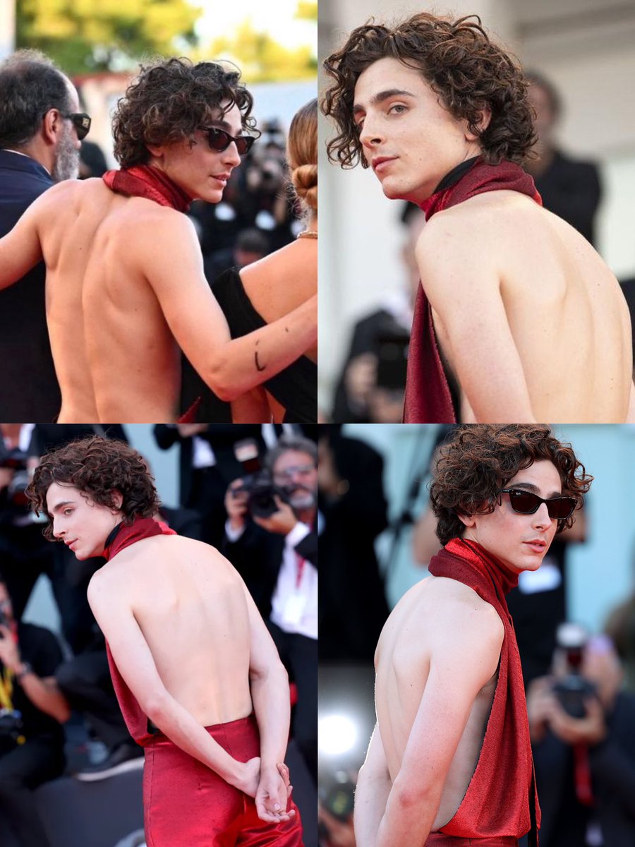 YOU ARE IN LOVE WITH TIMOTHÉE CHALAMET