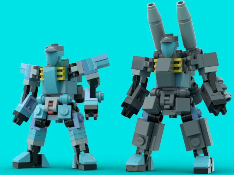 Returnethtobase's tweet photo. Updated Lego GM Custom/GM Cannon II (with a quick GM recolor to make a Late Type C) to round out the 0083 Feddie ground squad. Could always replace the GM, Core Fighter II, &amp; GM Powered with another GM Cannon II/2x GM Customs to recreate the actual Albion squad. #mfz #mf0 #mecha https://t.co/rEyjAiD5pz