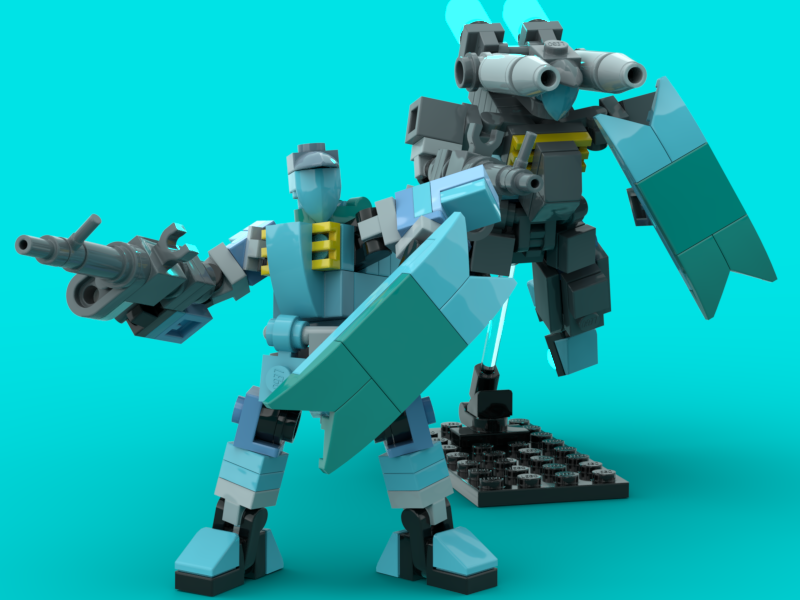 Returnethtobase's tweet photo. Updated Lego GM Custom/GM Cannon II (with a quick GM recolor to make a Late Type C) to round out the 0083 Feddie ground squad. Could always replace the GM, Core Fighter II, &amp; GM Powered with another GM Cannon II/2x GM Customs to recreate the actual Albion squad. #mfz #mf0 #mecha https://t.co/rEyjAiD5pz