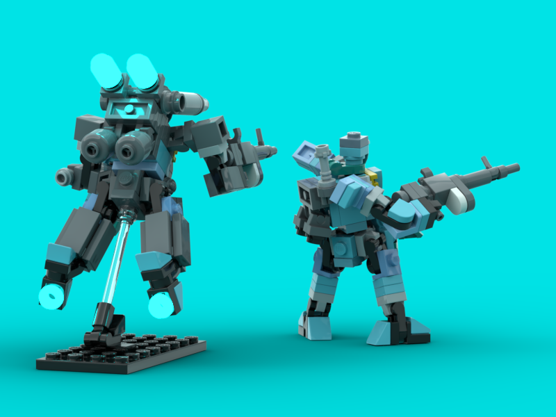 Returnethtobase's tweet photo. Updated Lego GM Custom/GM Cannon II (with a quick GM recolor to make a Late Type C) to round out the 0083 Feddie ground squad. Could always replace the GM, Core Fighter II, &amp; GM Powered with another GM Cannon II/2x GM Customs to recreate the actual Albion squad. #mfz #mf0 #mecha https://t.co/rEyjAiD5pz