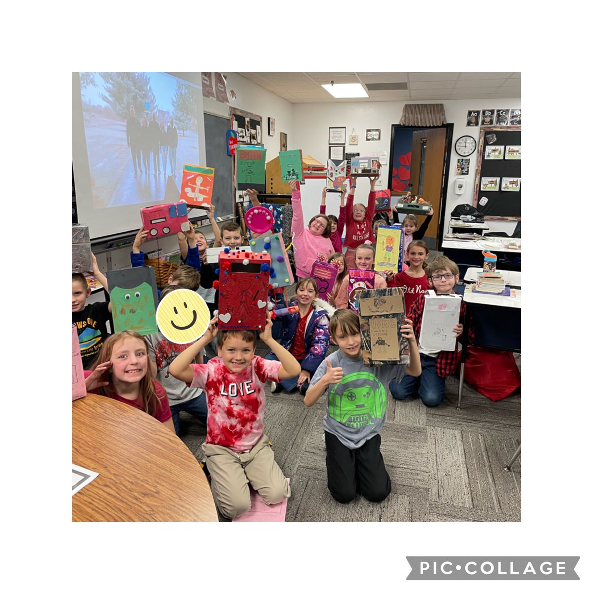 LynnSwallow's tweet photo. Look out world!  These kiddos have picked some amazing professions! We are in good hands! Their Valentine boxes were amazing! ❤️ https://t.co/VvRwUMpDE2