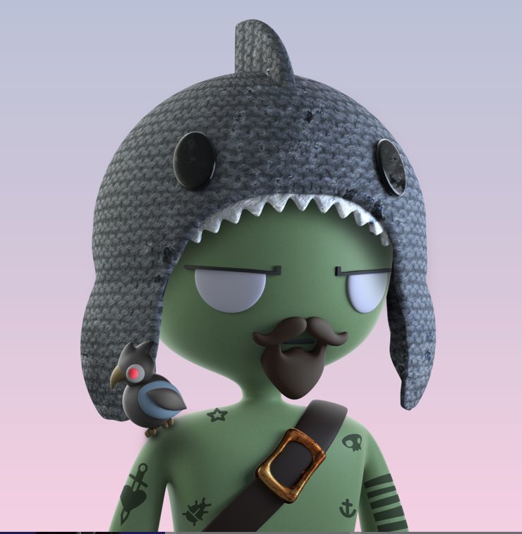 wealth_turtle's tweet photo. Just burned one of the rarest Pirates in the entire collection and inscribed it on bitcoin for eternity. Some will say this was a terrible mistake but I believe that over a multi-year time horizon, this will be the greatest decision I have ever made. https://t.co/X7frCNbA2R