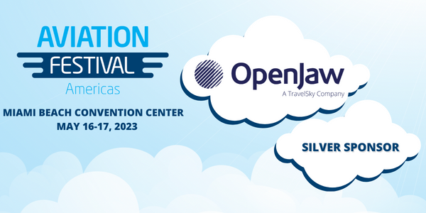 Introducing one of our Silver Sponsors, <a href="/OpenJawTech/">OpenJaw Technologies</a>, for this year’s Aviation Festival Americas. We’re excited to bring on such an excellent company for 2023!

Learn more about our event here: bit.ly/3indPel

#aviation #airports #aviationindustry