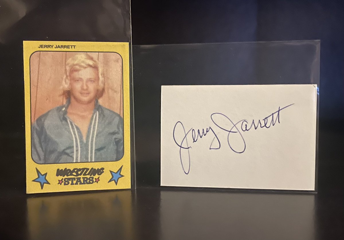 Sad to hear the news that wrestlings #JerryJarrett has passed away today at the age of 80 😔

#RIP Jerry 🪦 🕯️

#WrestlingCards #TradingCards #JeffJarrett #CWA #TheHobby