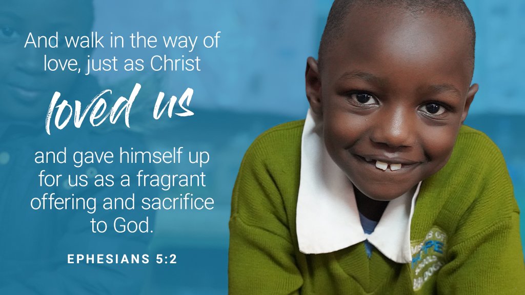 Praise be to God! ❤️

“And walk in the way of love, just as Christ loved us and gave himself up for us as a fragrant offering and sacrifice to God.”

- Ephesians 5:2