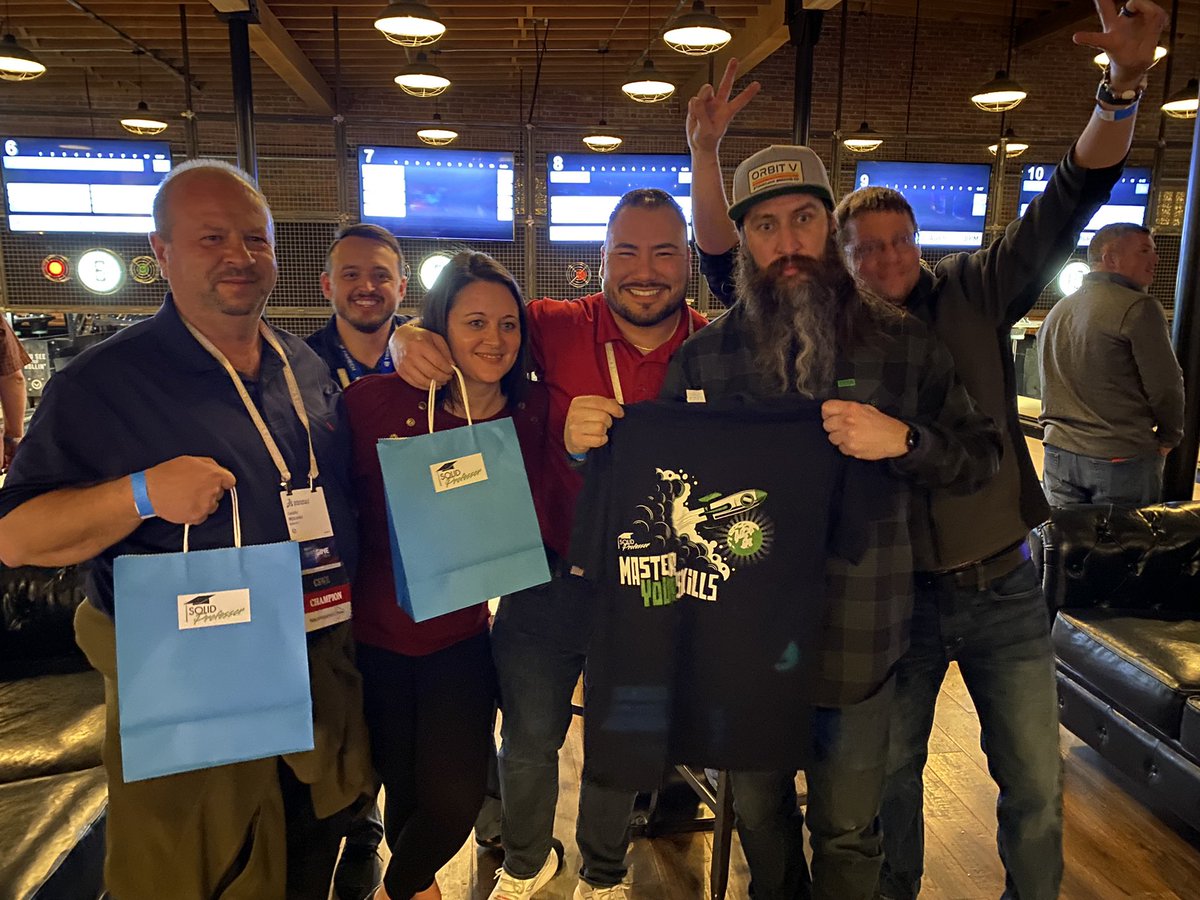 DanieljGranillo's tweet image. Congrats to our winners and thank you @SolidProfessor for sponsoring our #CSWE event at #3DXW23