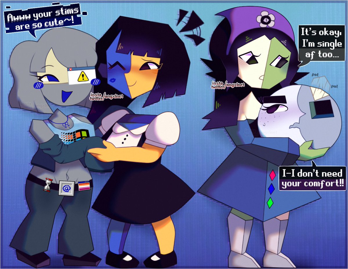 angelofvanilla's tweet photo. happy valentine's day!! have some chibis of my oc x canon ships <33
#enaoc #ena #webcoreoc #webcore #internetcoreoc #internetcore #enajoelg #enafanart https://t.co/t1t7o0J3f0