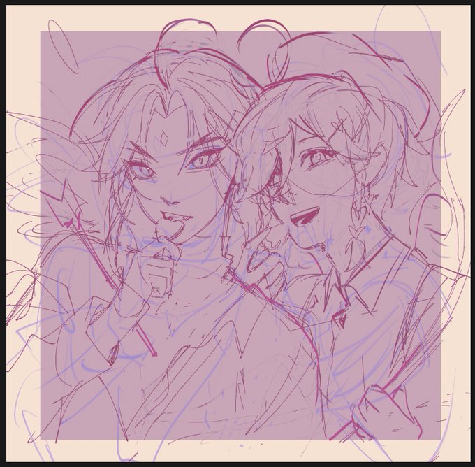 Idk what overcame me but did this real quick.... now I wanna finish it 