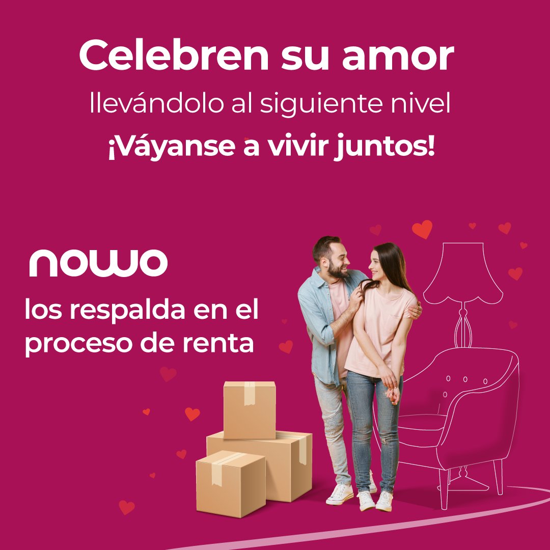 nowomx's tweet photo. Comiencen esta nueva aventura con el pie derecho rentando el hogar de sus sueños, ¡nowo facilita el proceso de renta!

Conozcan más de los beneficios de nowo aquí: https://t.co/boAh2aslk4 https://t.co/jASUKA8evw