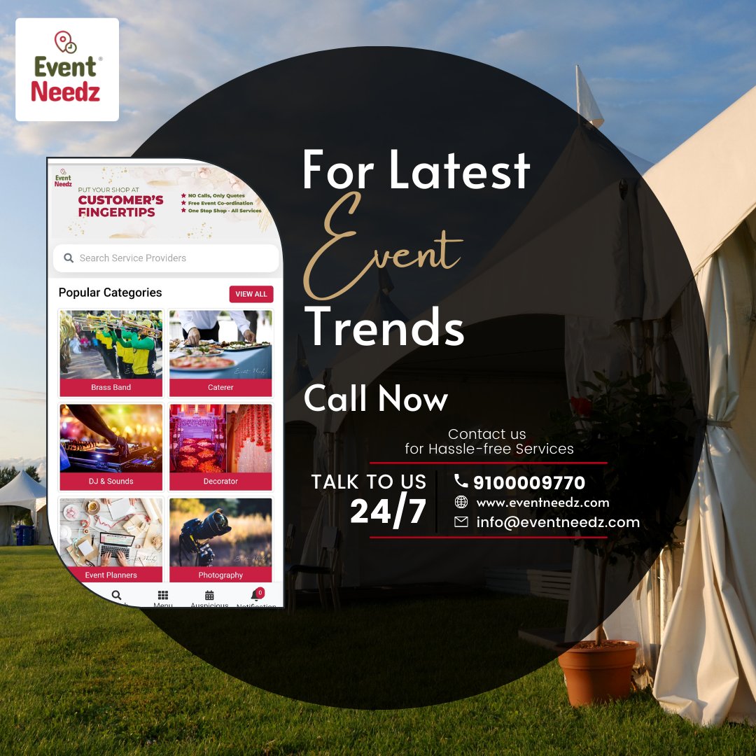 Stay on top of the game with the latest event trends!

#events #trends #innovative #experience #eventtrends #eventplanner #eventplanning #events #eventprofs #eventideas #eventdesign #eventmanagement #eventdecor #eventcoordinator #eventplanners #corporateevents #eventproduction