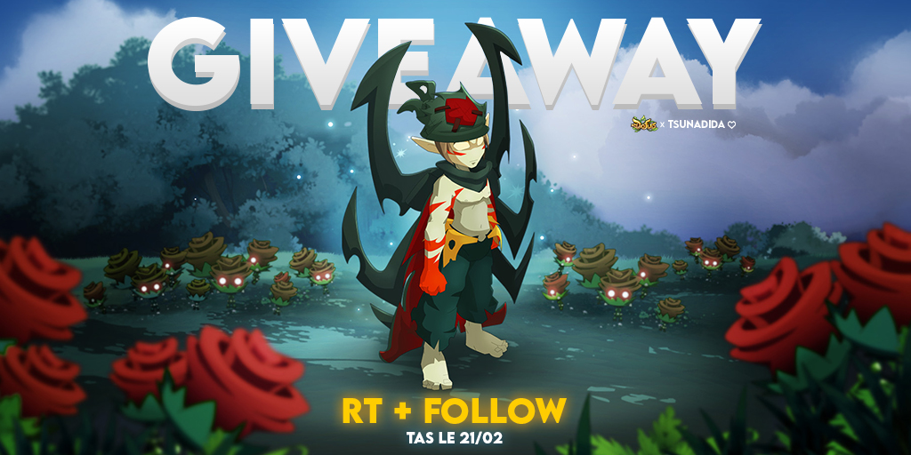 Joyeuse sain Ballotin à tous! Pour cette occasion tente de gagner une panoplie Katar pour être supra bg et trouver ta Valentine sur Incarnoob! Cet incroyable TAS aura lieu le 21/02 💡RT + Follow <a href="/Tsunadida/">Tsunadida #TCH</a> pour participer cme d'hab🤓 Merci <a href="/DOFUSfr/">DOFUS</a>💚