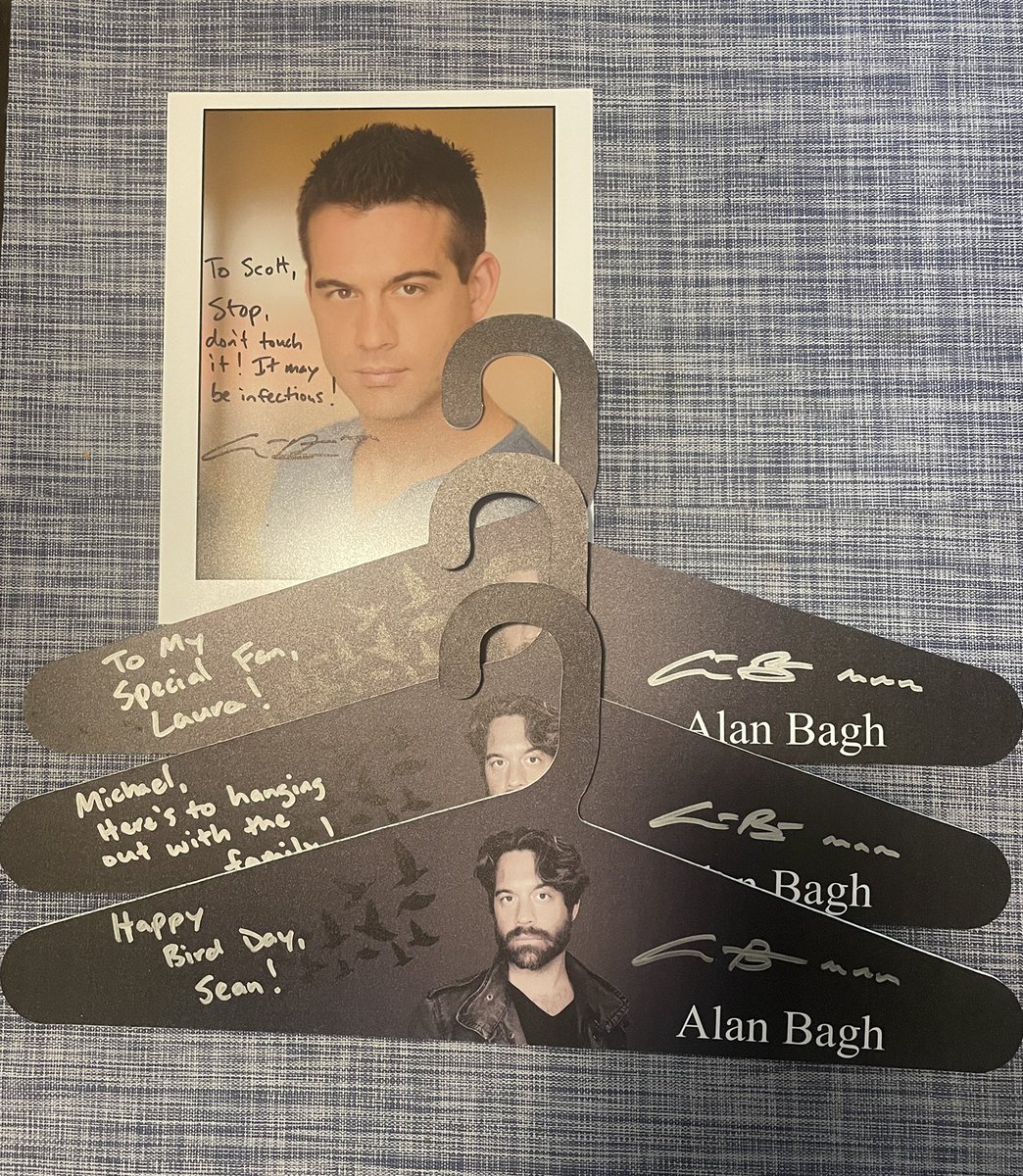 alanbagh's tweet photo. Sending personalized autographed hangers and headshot to fans in Az, Ma, Wa, and Ks!! #fans #actor #actors #actorslife #autographed #headshot #hanger #birds #alanbagh #birdemic https://t.co/DncY9YVlUc https://t.co/Ao9J4tHwGW