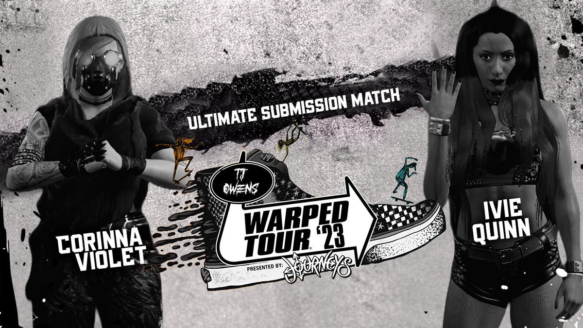For the first time ever (if im wrong please tell me)...<a href="/ivie_quinn/">“THE ROCKSTAR” IVIE QUINN</a> and Corrina Violet (<a href="/thecrowqueen47/">Ren 🏳️‍⚧️</a>) will take each other on in a Ultimate Submission Match