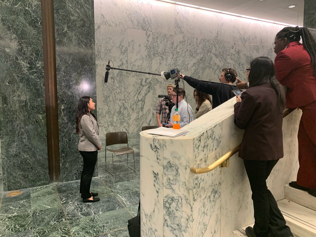 @molloysi executive director, Neal Lewis lead a contingent of <a href="/MolloyUNews/">Molloy University</a> students (Katie Sandoval, Jessica Gilbert, Kritika Bedi) to Albany today as part of the <a href="/CICU/">NY's Independent Colleges & Universities</a> Advocacy Day for increased student aid #standupforstudentaid #EnsuringStudentSuccess #investinstudentaid