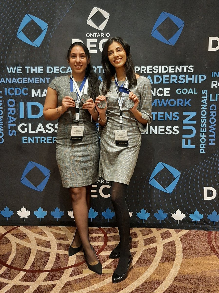 MsRLotey's tweet photo. Please join me in congratulating @SandalwoodH_SS Manroop and her partner Richa from @DavidSuzukiSS. They placed top 10 overall in their category at the DECA provincials competition!! https://t.co/KkFk5pIbx3