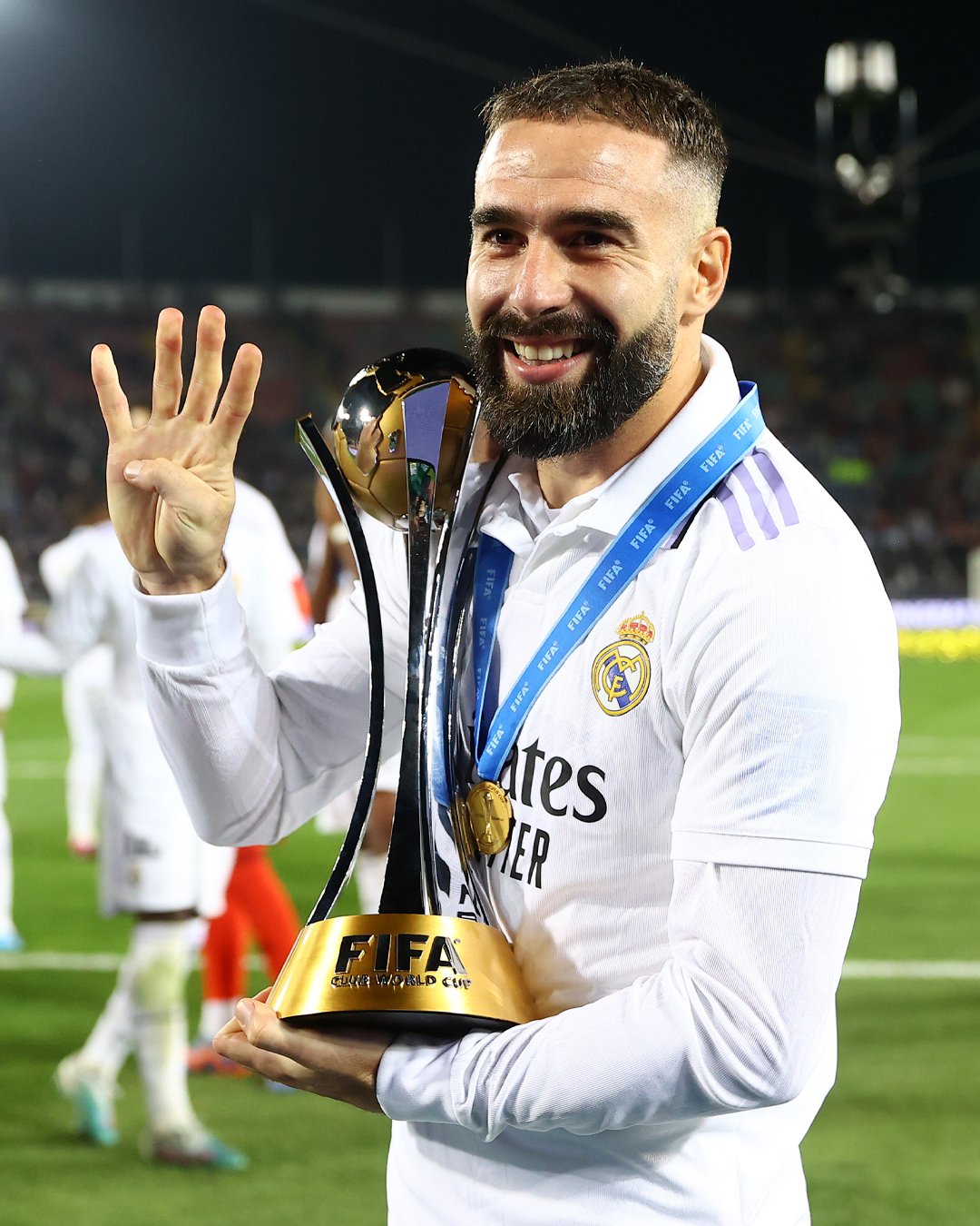 GiveMeSport on X: "🤯 Dani Carvajal has won a trophy every 17 games on average during his Real Madrid C.F. career. That's 9 & a half seasons, 354 games and 21 trophies