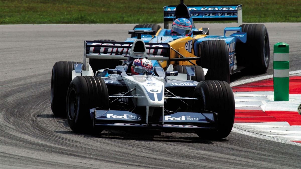 CrystalRacing's tweet photo. #F1Fact Juan Pablo Montoya (Williams BMW) holds the record for the most poles (7) in a season (2002) without winning a single race within that particular year #F1 https://t.co/4eBEtI6cbV