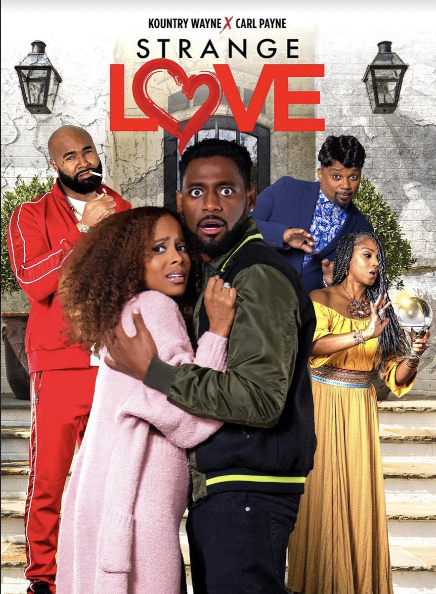 Hey Movie 🍿Lovers, check out “Strange Love” tonight on @amazon @PrimeVideo starring Executive Producer and Comedian Kountry Wayne.

More to come. Stay Tuned 🎥 #shethoro #shemedia