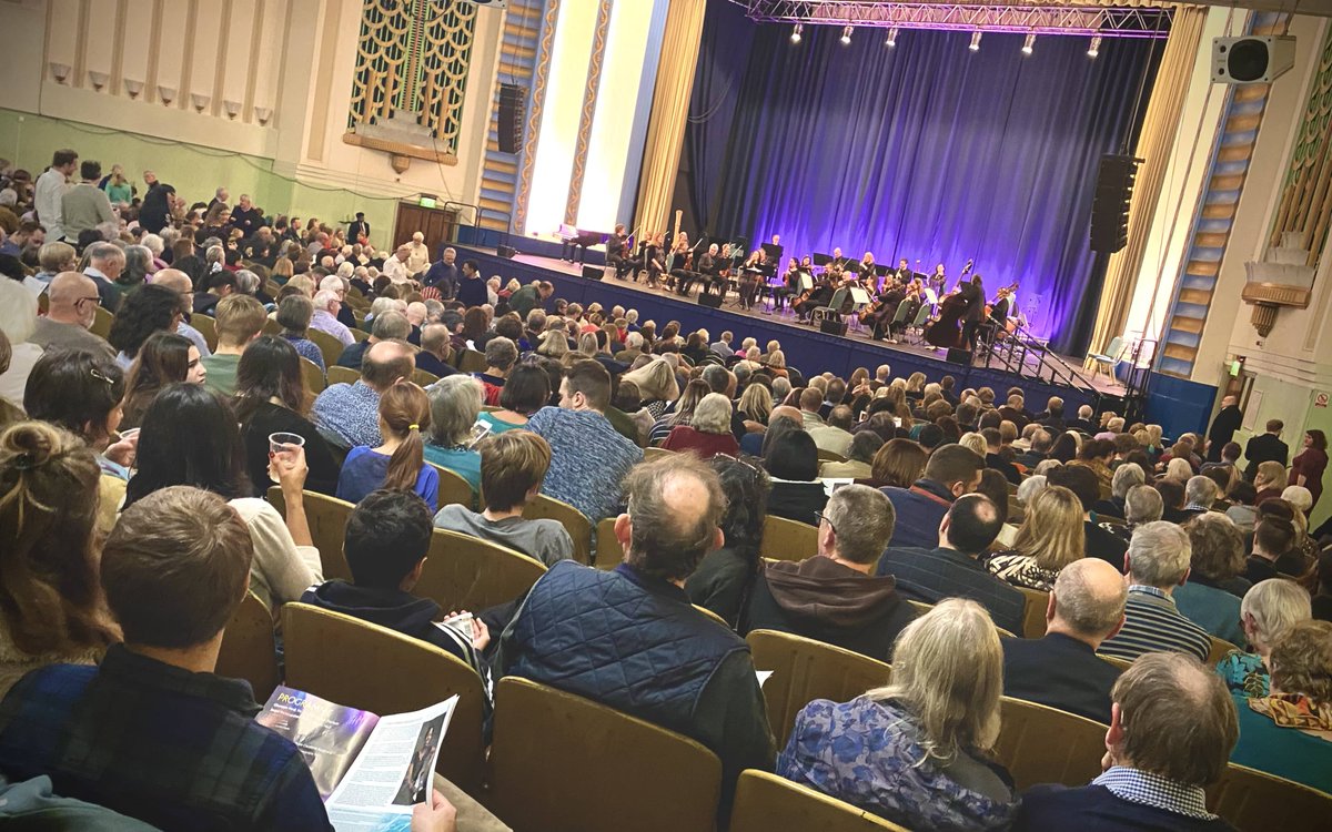 Such a joyful evening with 1,500 concertgoers joining the <a href="/bathphil/">Bath Philharmonia</a> family this Valentine's Day <a href="/TheForumBath/">The Forum, Bath</a>. We hope our regulars, guests &amp; first-timers enjoyed the fittingly romantic programme with pianist Jeneba Kanneh-Mason, clarinetist Sacha Rattle &amp; soprano Alwyn Mellor.💙