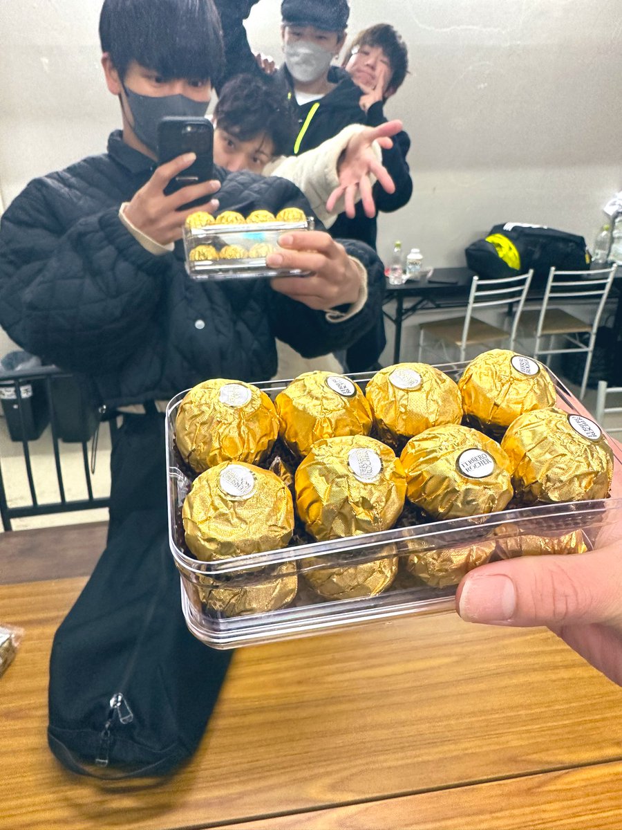 きえぽよがくれた🤩嬉しみ！
本人うつってないけどな！