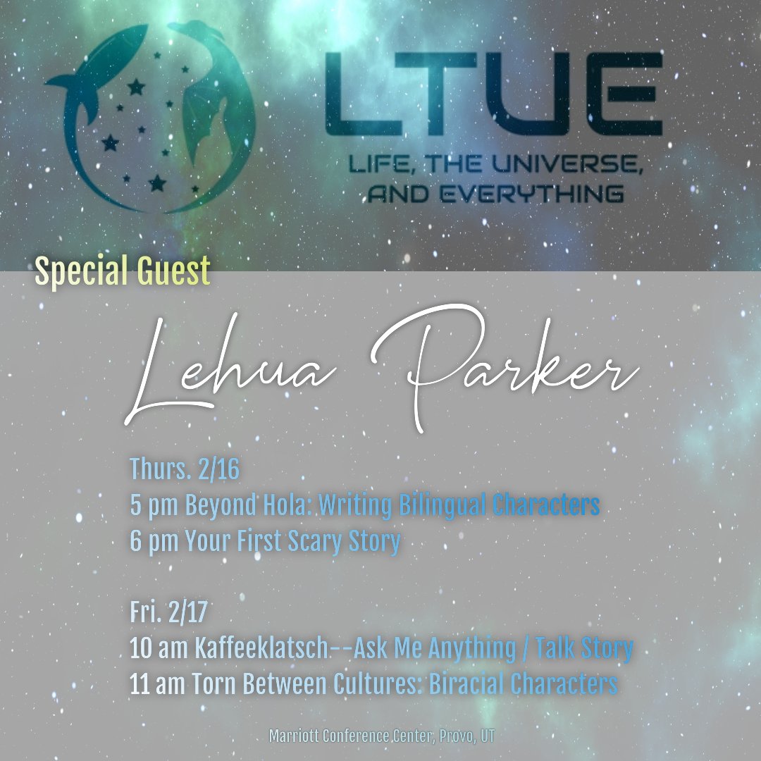 Come talk story with  me! I'll be signing books, answering questions, and making up answers at the Marriott Convention Center in Provo, UT,  Feb. 16-18th.

#LTUE2023 #booksigning #HawaiiStories