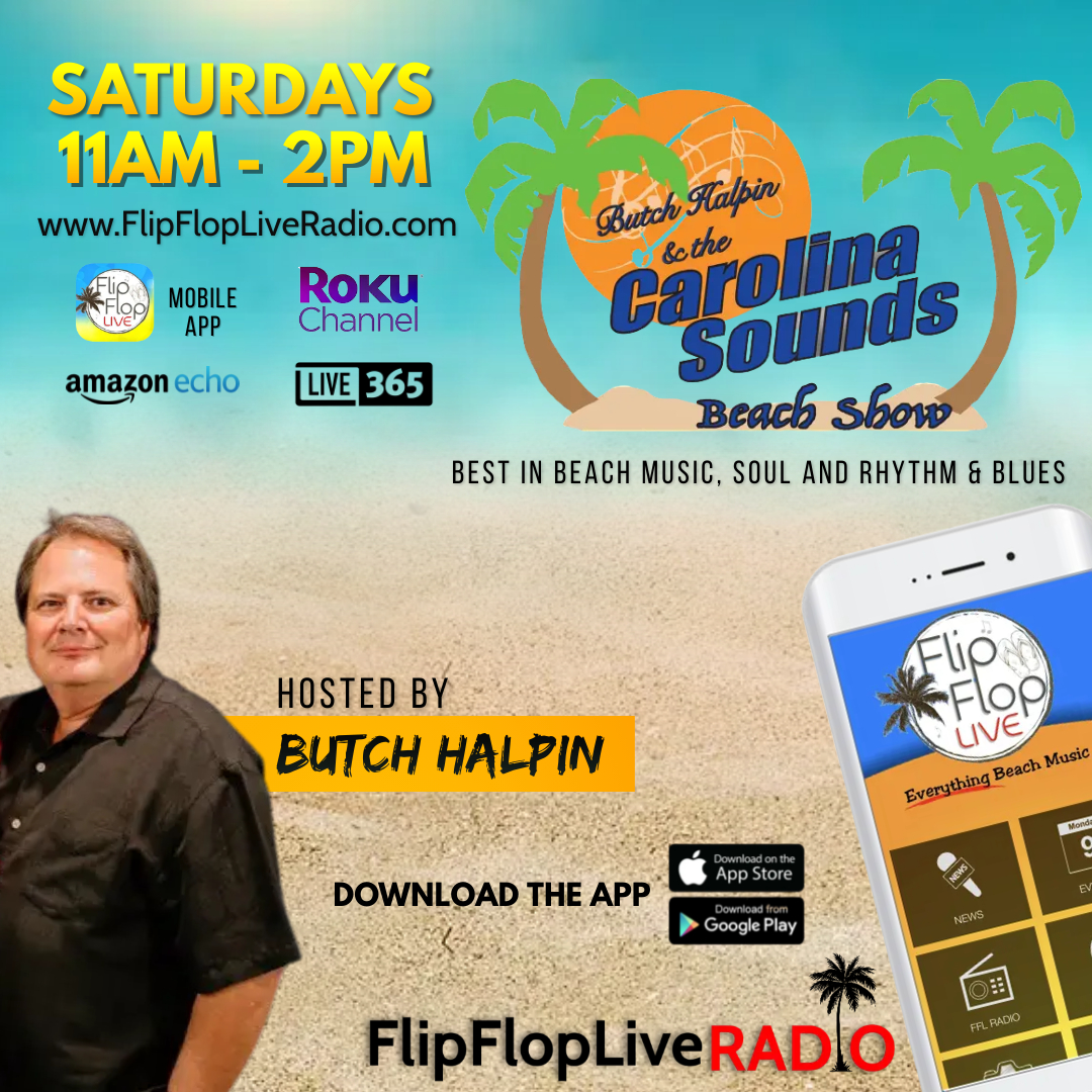 FFLBEACH's tweet photo. Every Saturday catch Butch Halpin as he delivers three hours of Musical Mayhem on Flip Flop Live Radio from 11AM until 2PM. Listen on the Flip Flop Live app and at: https://t.co/DtMeCHzBNd https://t.co/Bu60xNZugi