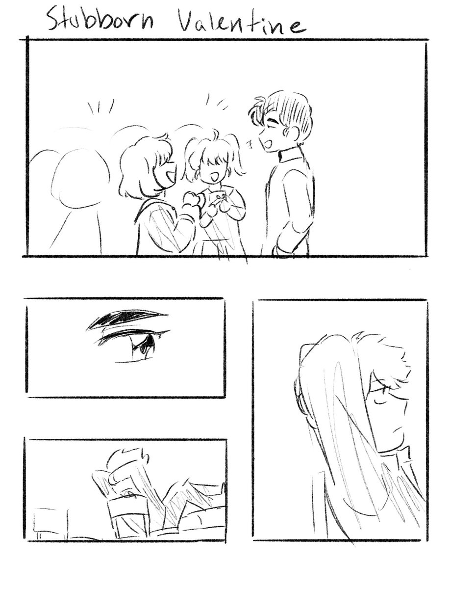little comic 💖 happy valentine's day! #atamen #uruseiyatsura