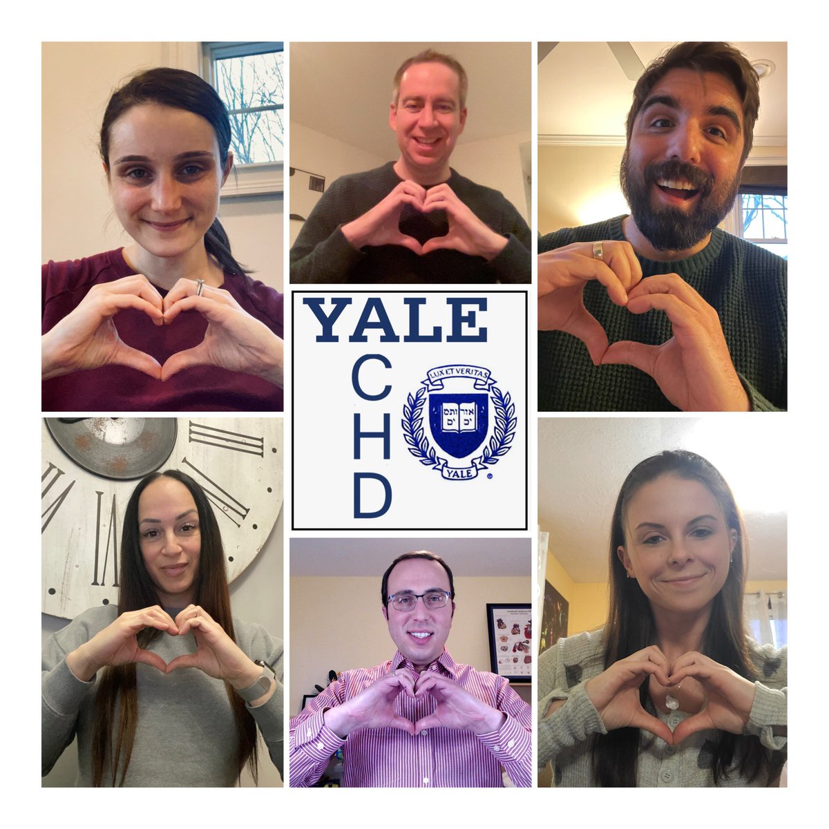 #ValentinesDay is great… but it is also #CongenitalHeartDefects awareness day! Show us your best heart selfie…and we might post the “bloopers”

We ❤️all of our #CHD patients. 

Xoxoxox

Yale ACHD
#chdawareness #CHDAwarenessDay #MedTwitter #CardioTwitter