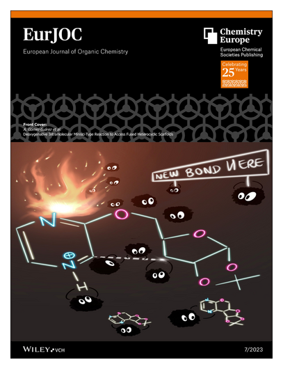EurJOC (@eurjoc) on Twitter photo #OnTheCover Deoxygenative Intramolecular Minisci-Type Reaction to Access Fused Heterocyclic Scaffolds by @GomezSuarezLab (<a href="/FK4_BUW/">Fk4_UniWuppertal</a> <a href="/Uni_Wuppertal/">Bergische Universität Wuppertal</a>) onlinelibrary.wiley.com/doi/10.1002/ej… #OnTheCover Deoxygenative Intramolecular Minisci-Type Reaction to Access Fused Heterocyclic Scaffolds by @GomezSuarezLab (<a href="/FK4_BUW/">Fk4_UniWuppertal</a> <a href="/Uni_Wuppertal/">Bergische Universität Wuppertal</a>) onlinelibrary.wiley.com/doi/10.1002/ej…