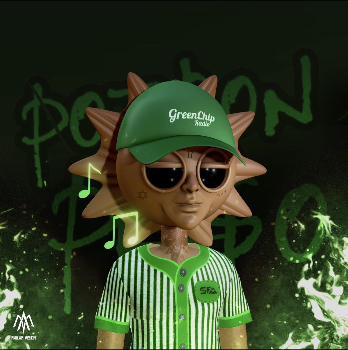 GreenChipRadio's tweet photo. This Thursday, Feb 15 we’re dropping #MusicNFTs Alpha with @SolarFarmAccess, @PoisonPeso_17, and @awkwavision !

We’re announcing some HUGE surprises during this space so let’s vibe, listen to some music, and come get this #GreenAlpha! 🪴🌞

https://t.co/EbvN2GzhWV https://t.co/3gGTDPFgUB