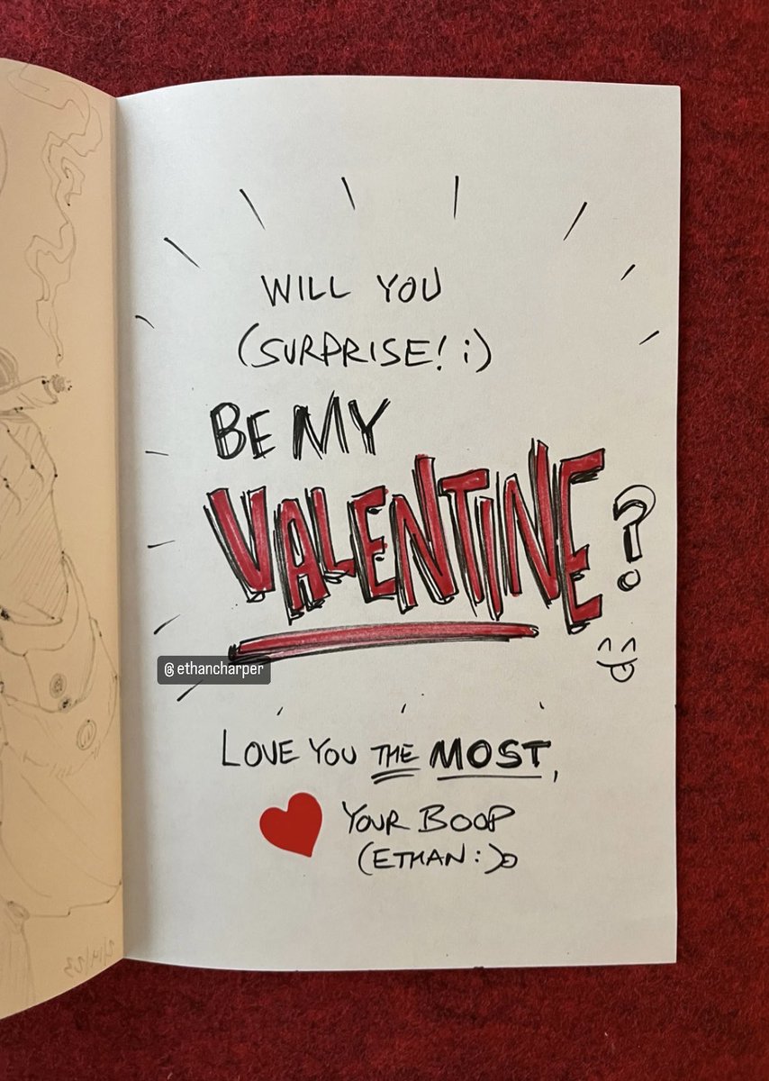 I'm obsessed with my Valentine from <a href="/ethancharper/">Ethan Harper</a> 🥰