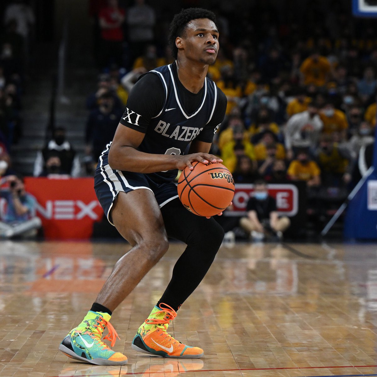 Bronny James has made the USA roster for the Nike Hoop Summit in April.

👀🍿