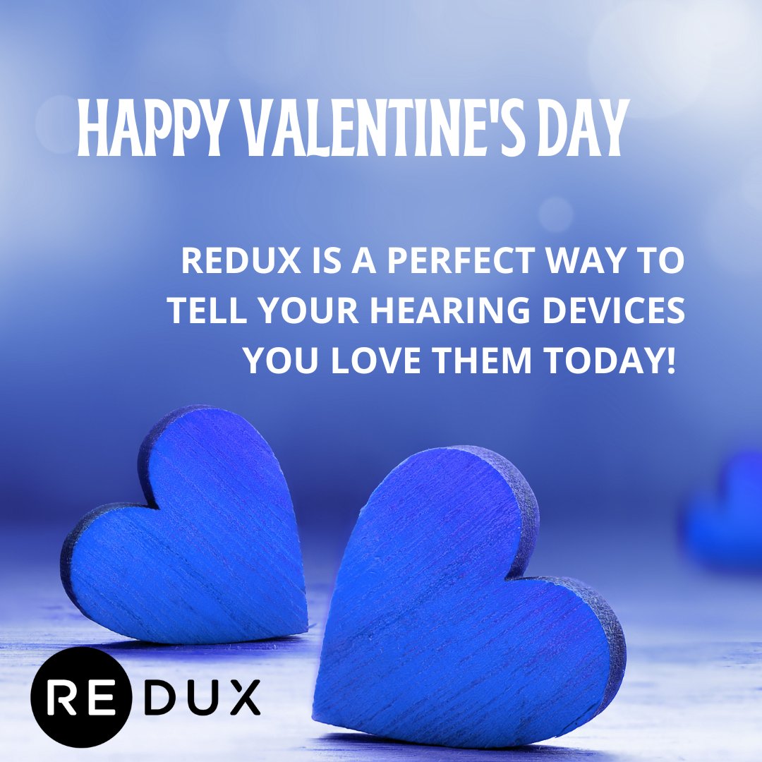 GetRedux's tweet photo. 💙 🔷 💙 Redux is the perfect way to tell your hearing devices you love them today! Happy Valentine's Day! 💙 🔷 💙 

https://t.co/jcF0R4KmmK

#hearingaids #hearingloss #audiology #audpeeps https://t.co/YVwAflcViG
