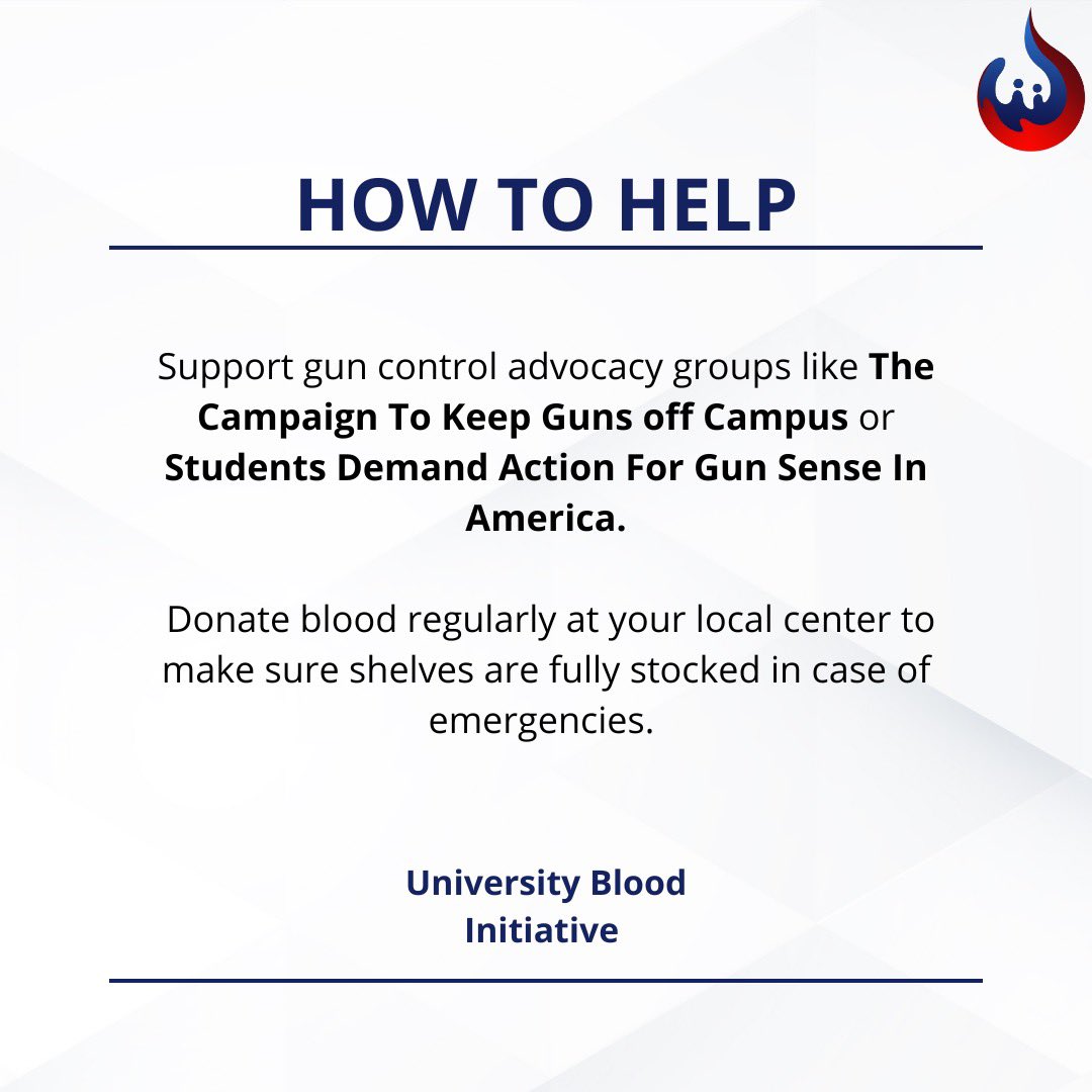 University Blood Initiative tweet media