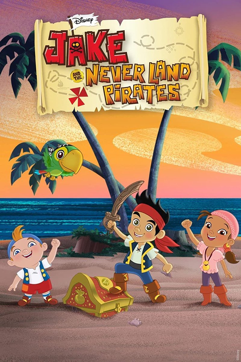 Ahoy there! #jakeandtheneverlandpirates premiered on this same day @DisneyJunior launched in 2011! 🏴‍☠️