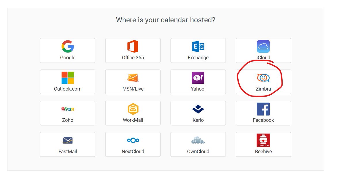 AreYouFreeBusy's tweet photo. @Alexis_Santin Hi Alexis, you can use FreeBusy with your Zimbra calendar. Sign up free at https://t.co/isSpJDUk8Z and pick Zimbra as your calendar host. Let us know if it's not working for you. Cheers! https://t.co/DfqALzNZz2