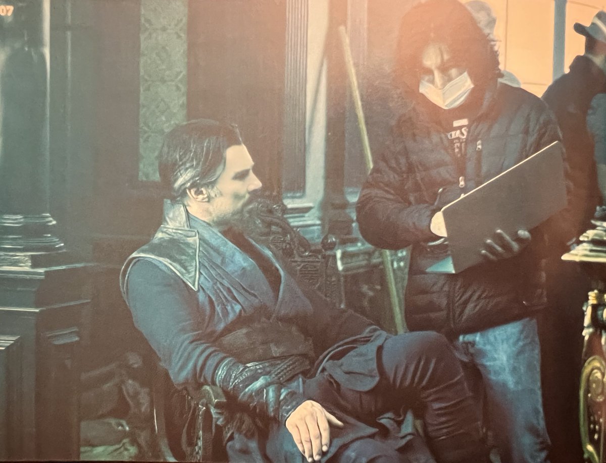 treeleavesblue1's tweet image. Some photos of Benedict Cumberbatch as Doctor Strange from the new #MultiverseOfMadness movie book