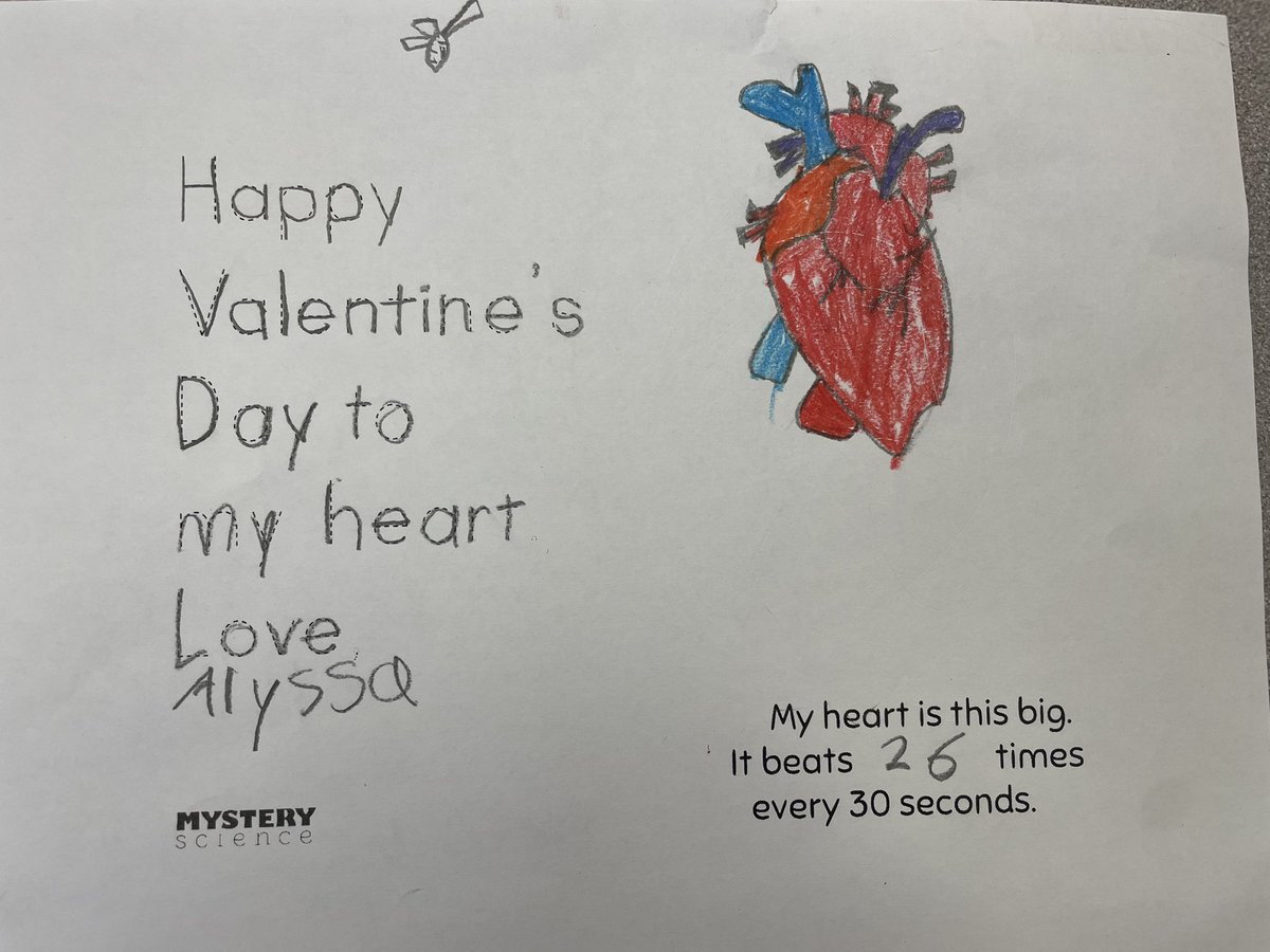 ps24Flaherty's tweet photo. What a perfect day to make observations about our hearts and pulses. Happy, healthy hearts! Go Wise Owls! https://t.co/rQYCiKU8TG