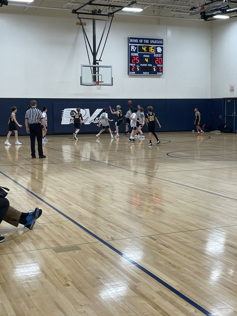 7th grade Basketball taking on the Bettendorf Bulldogs. Let’s go SPARTANS!!