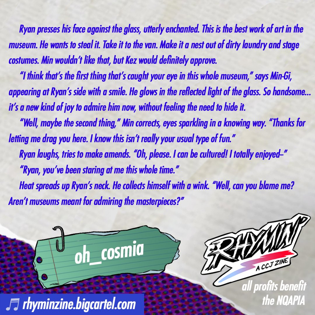 ZINE PREVIEW: <a href="/oh_cosmia/">eden🌟💫✨</a> 🎸

Pre-Orders for Rhymin': A CCJ Zine are EXTENDED until February 18!! All proceeds from this Infinity Train (Book 4) fan zine benefit the NQAPIA! 

🛎️Preorder Today! | rhyminzine.bigcartel.com🎹